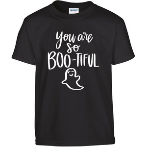 T-shirt, Halloween B&W02