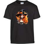 Afbeelding in Gallery-weergave laden, Halloween T-shirt, color print B
