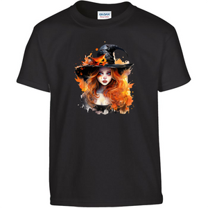 Halloween T-shirt, color print B