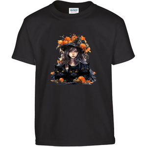 Halloween T-shirt, color print C