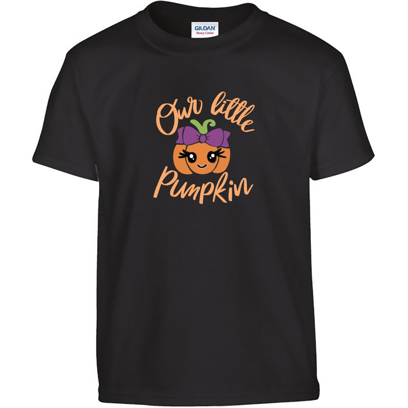 Halloween T-shirt, color textprint A